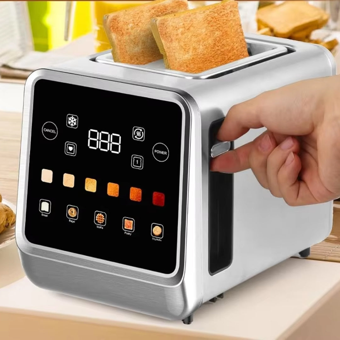 2-Slice Digital Toaster with LCD Display