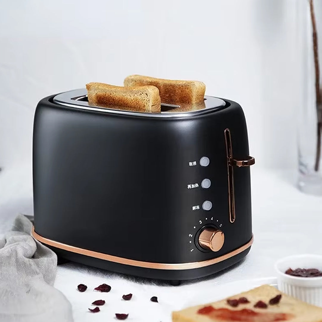 Automatic 2-Slice Electric Breakfast Sandwich Toaster