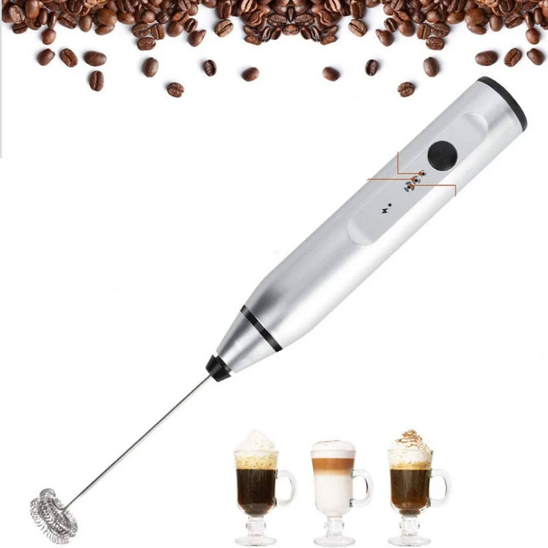 Handheld Electric Milk Frother and Blender