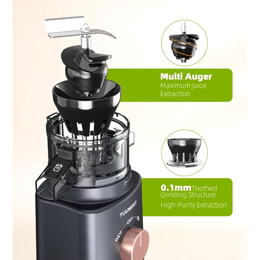 Cold Press BPA-Free Juicer 4.25-Inch Chute