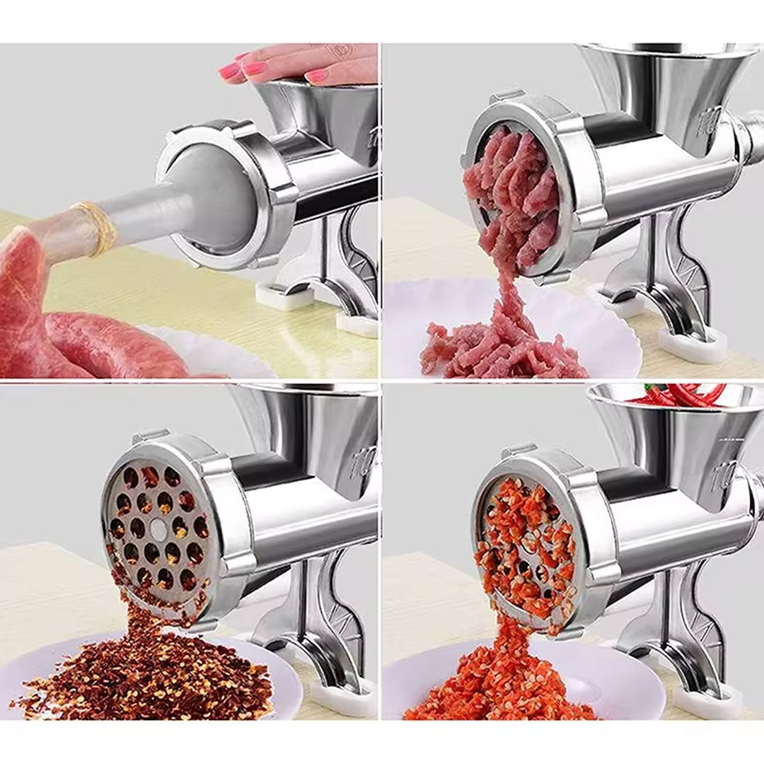 Powerful Manual Meat Grinder & Vegetable Chopper