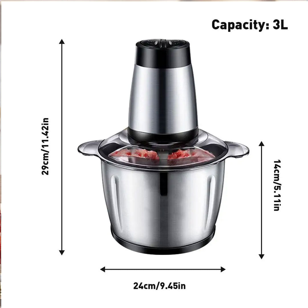 500W Electric Chopper and Meat Grinder