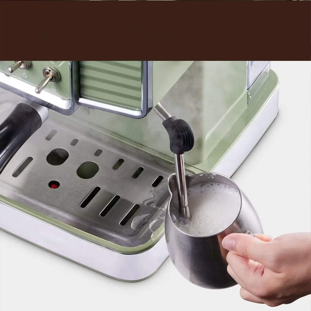 15-Bar Milk Frother Espresso Machine