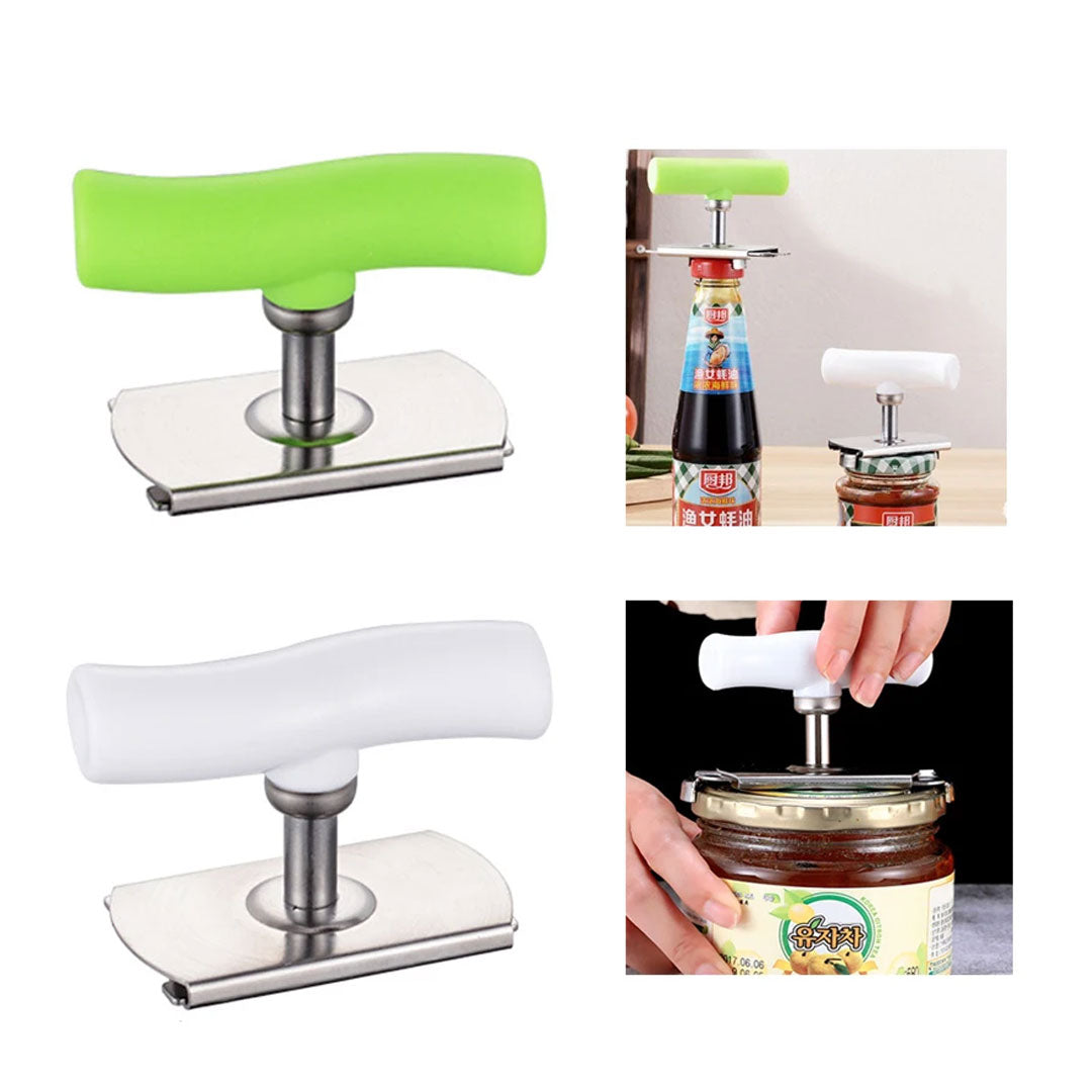 3-9.5cm Lids Stainless Steel Jar Opener - Adjustable & Durable