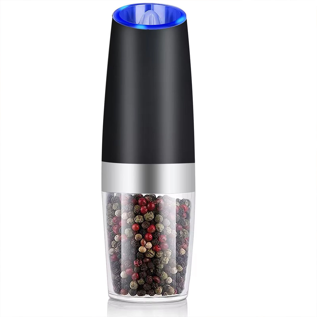 Premium Electric Pepper and Salt Grinder Battery Powered with LED Light and Adjustable Coarseness