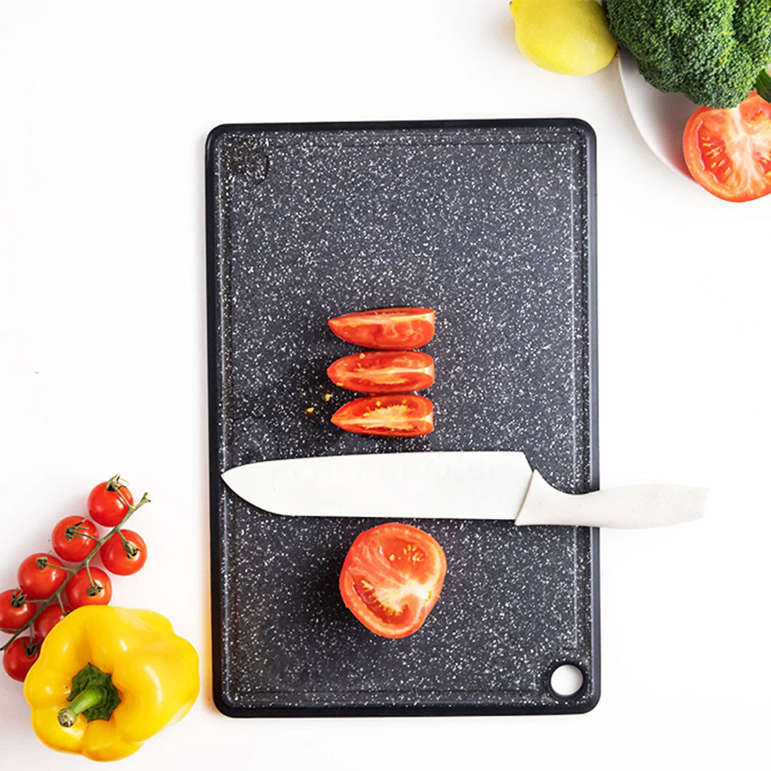 Sleek Square Marble Design Cutting Board