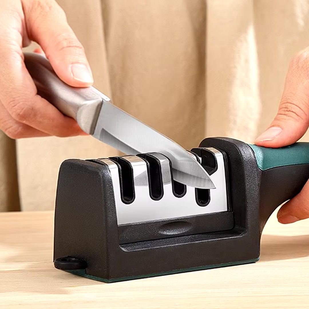 Tungsten Steel 4-Stage Knife Sharpener