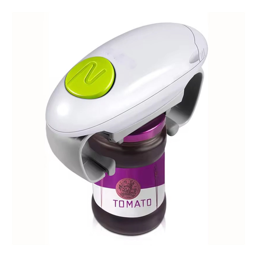 Electric Can Opener Automatic Jar and Bottle Opener with Smooth Edge