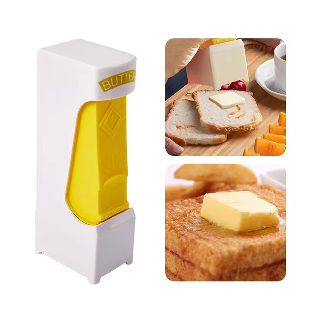 Portable Butter and Cheese Slicer Automatic Squeeze Dispenser Handheld Kitchen Tool