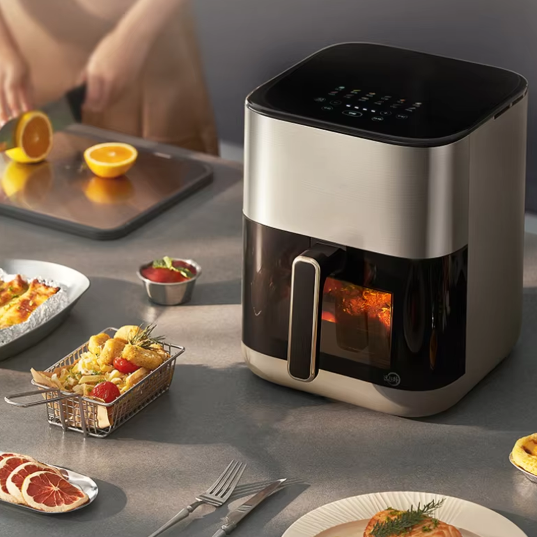 6L Dual Heat Air Fryer with Far Infrared