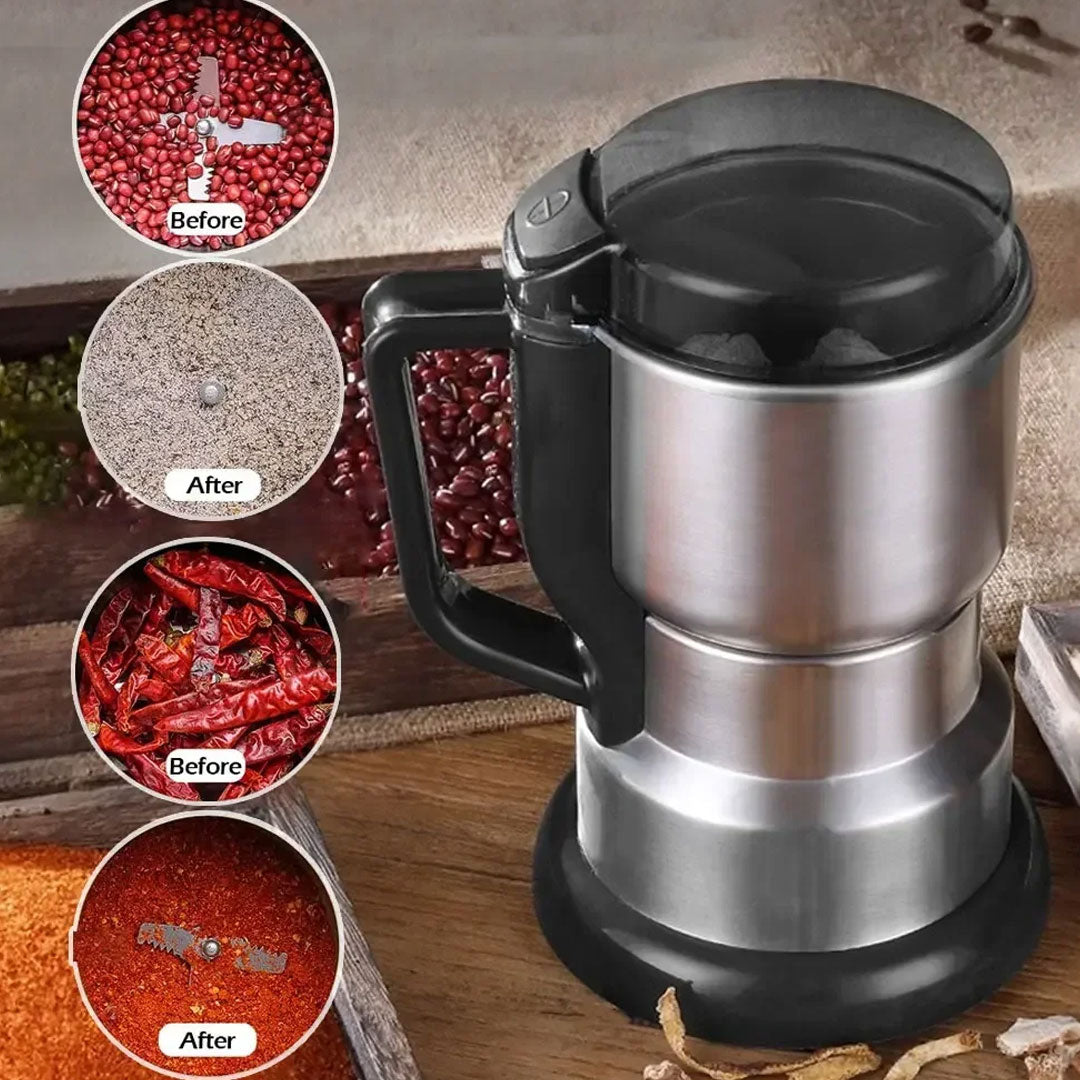 400W Stainless Electric Grinder & Blender