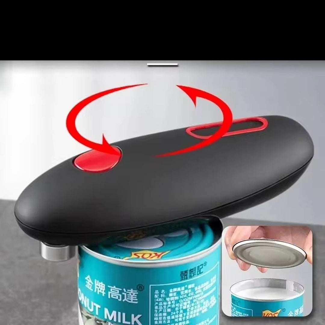 Electric Can Opener Handheld Automatic with Smooth Edge High Power Kitchen Tool