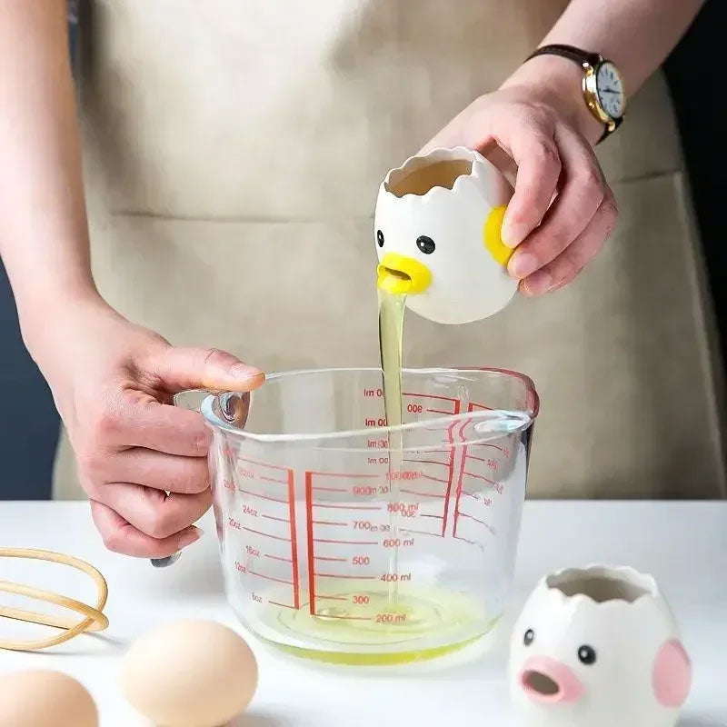 Cute Cartoon Egg White Separator - Easy Egg Separation