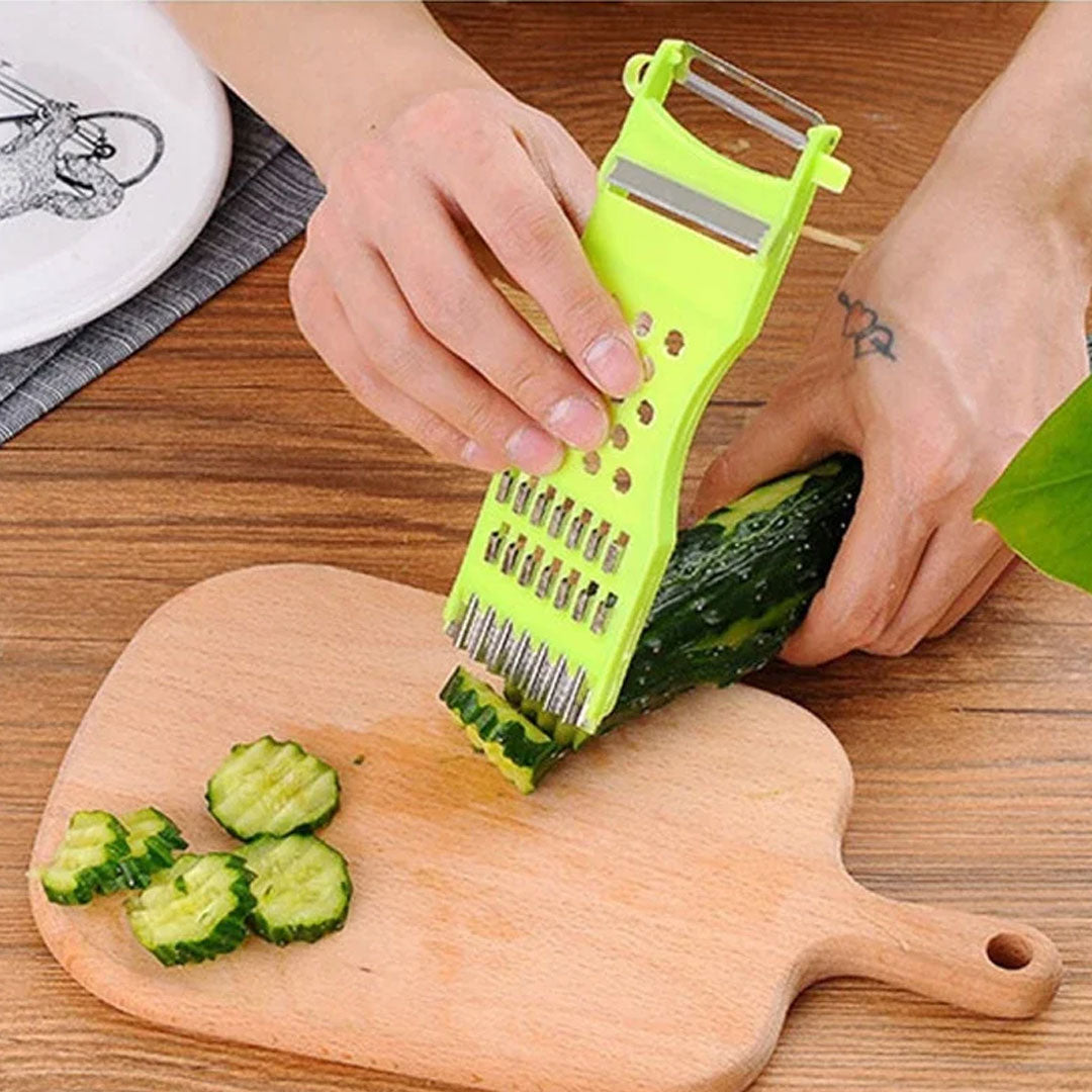 Multifunctional Vegetable & Fruit Chopper and Slicer