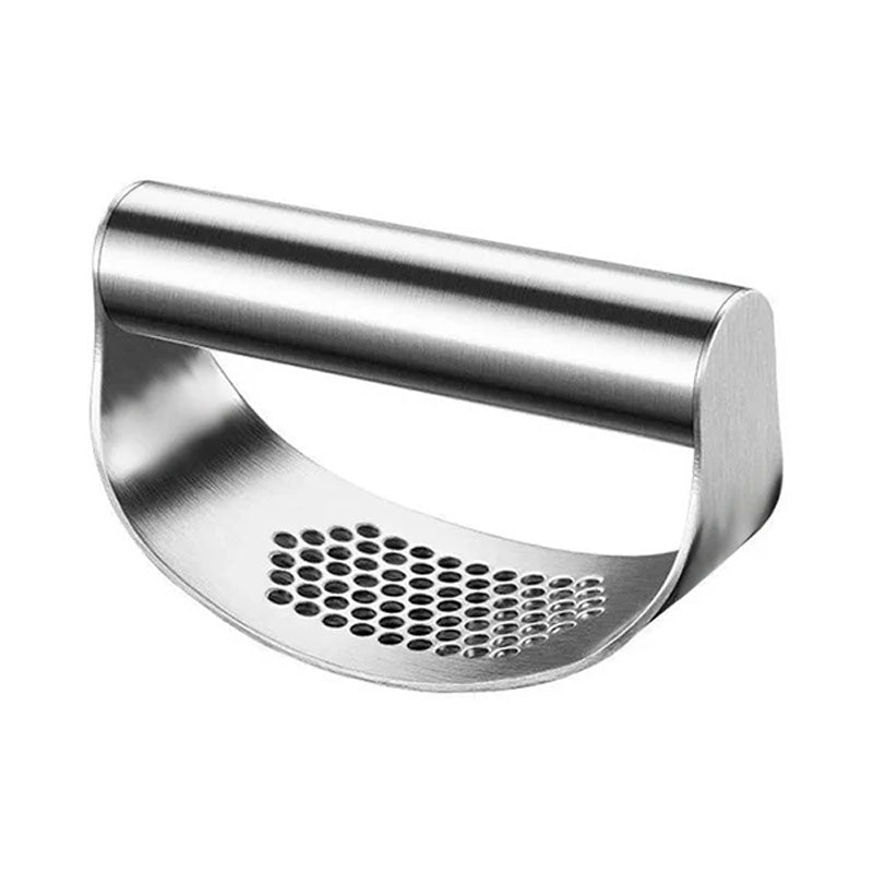 Upgraded Stainless Steel Garlic Press - Efficient Squeezer