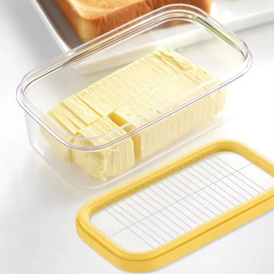 Stainless Steel and ABS Butter Cheese Cutter Box with Slicer and Grater