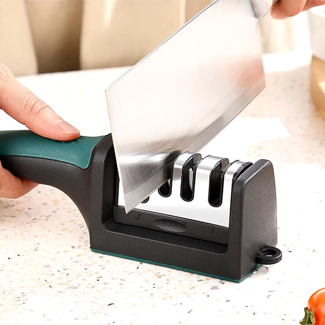 Tungsten Steel 4-Stage Knife Sharpener