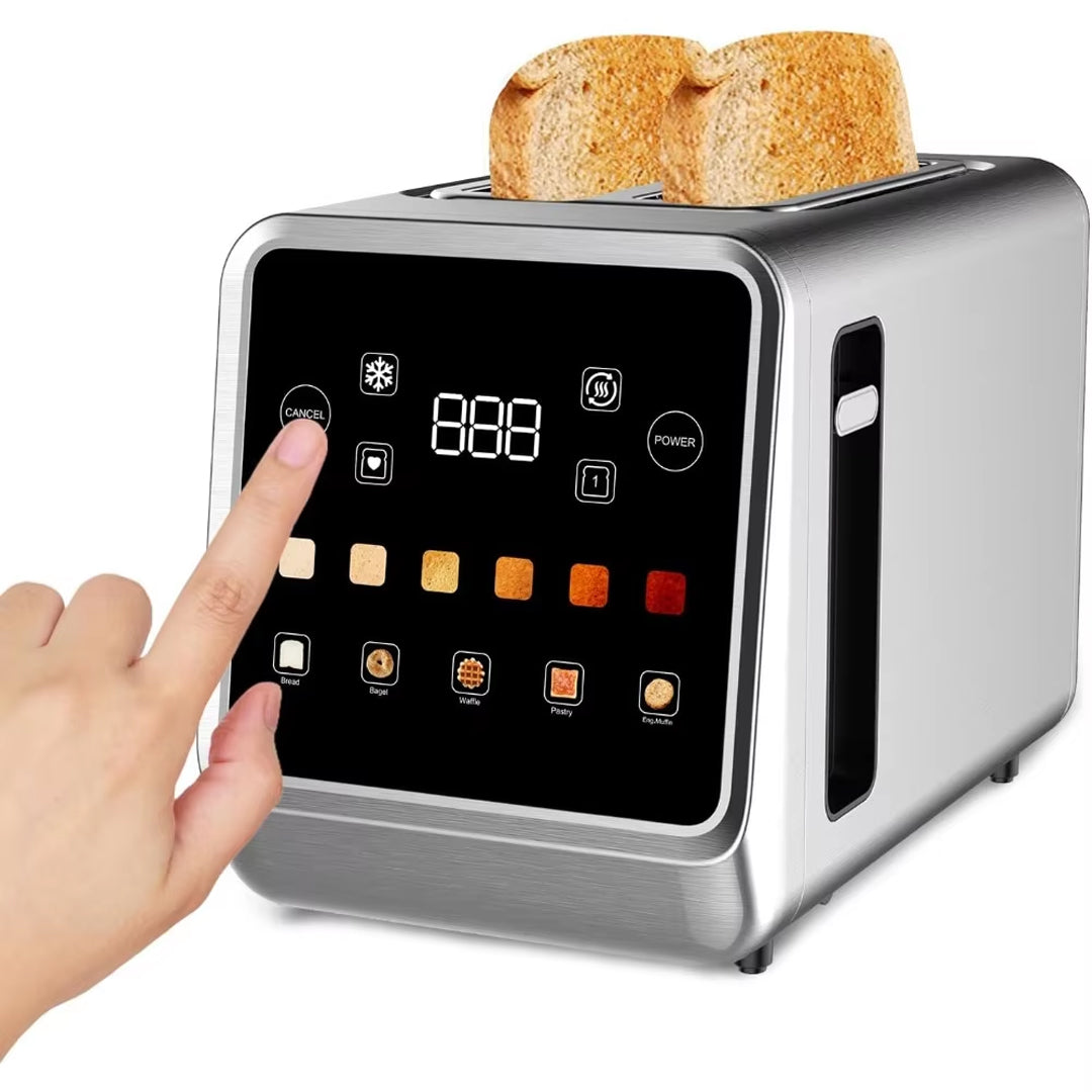 2-Slice Digital Toaster with LCD Display