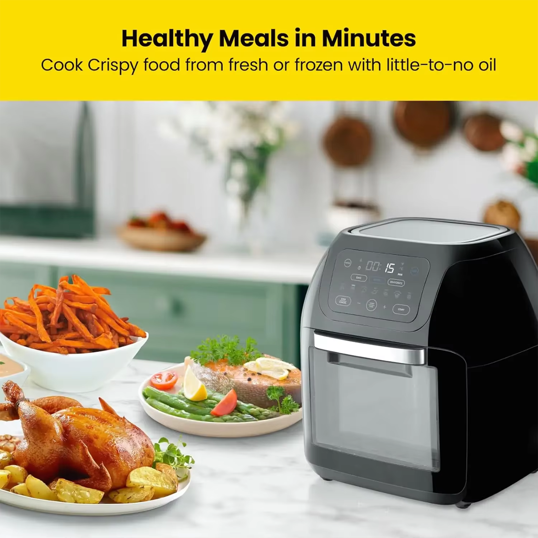 Digital Air Fryer with Grill & Dehydrator