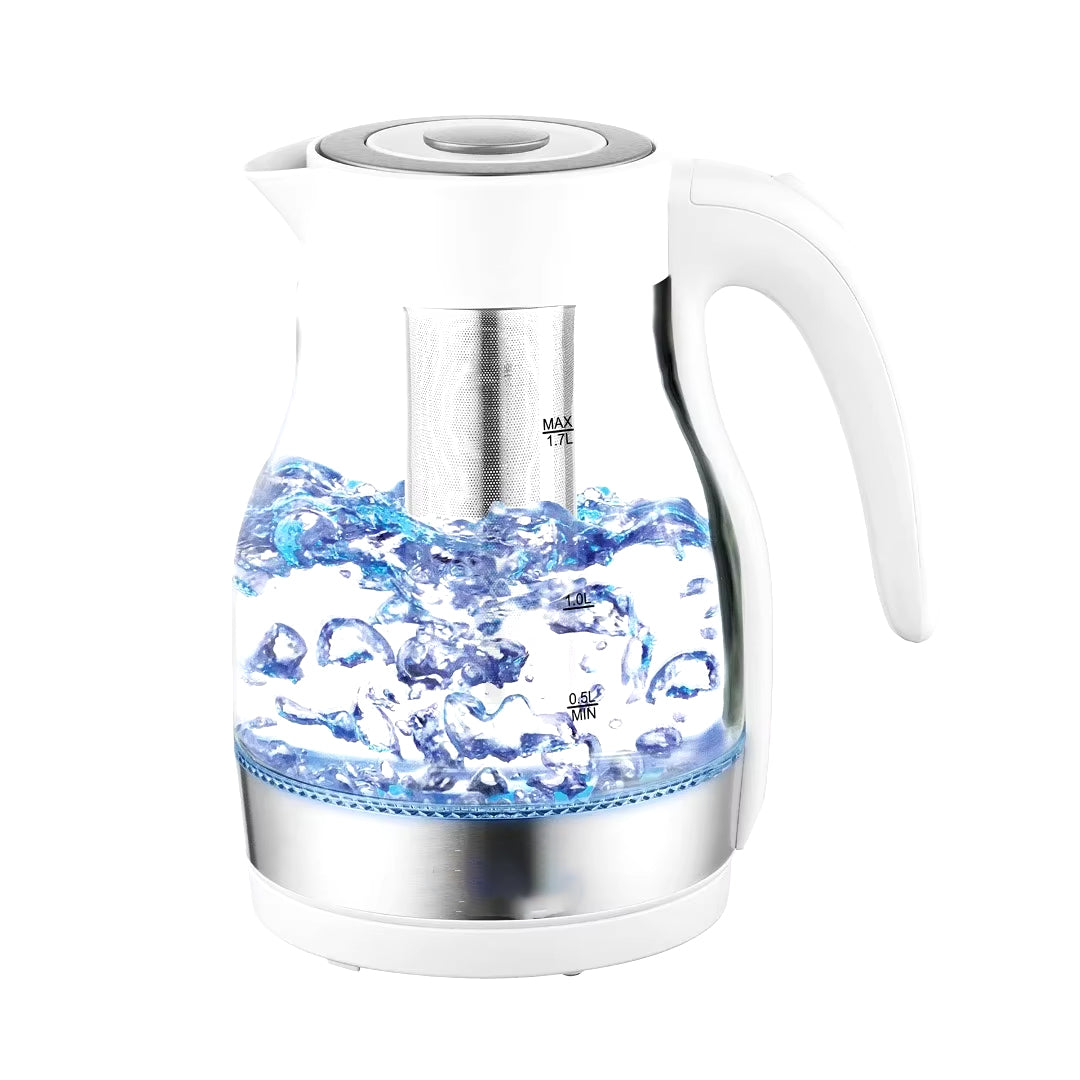 Fast Boil Cordless Glass Kettle Infuser