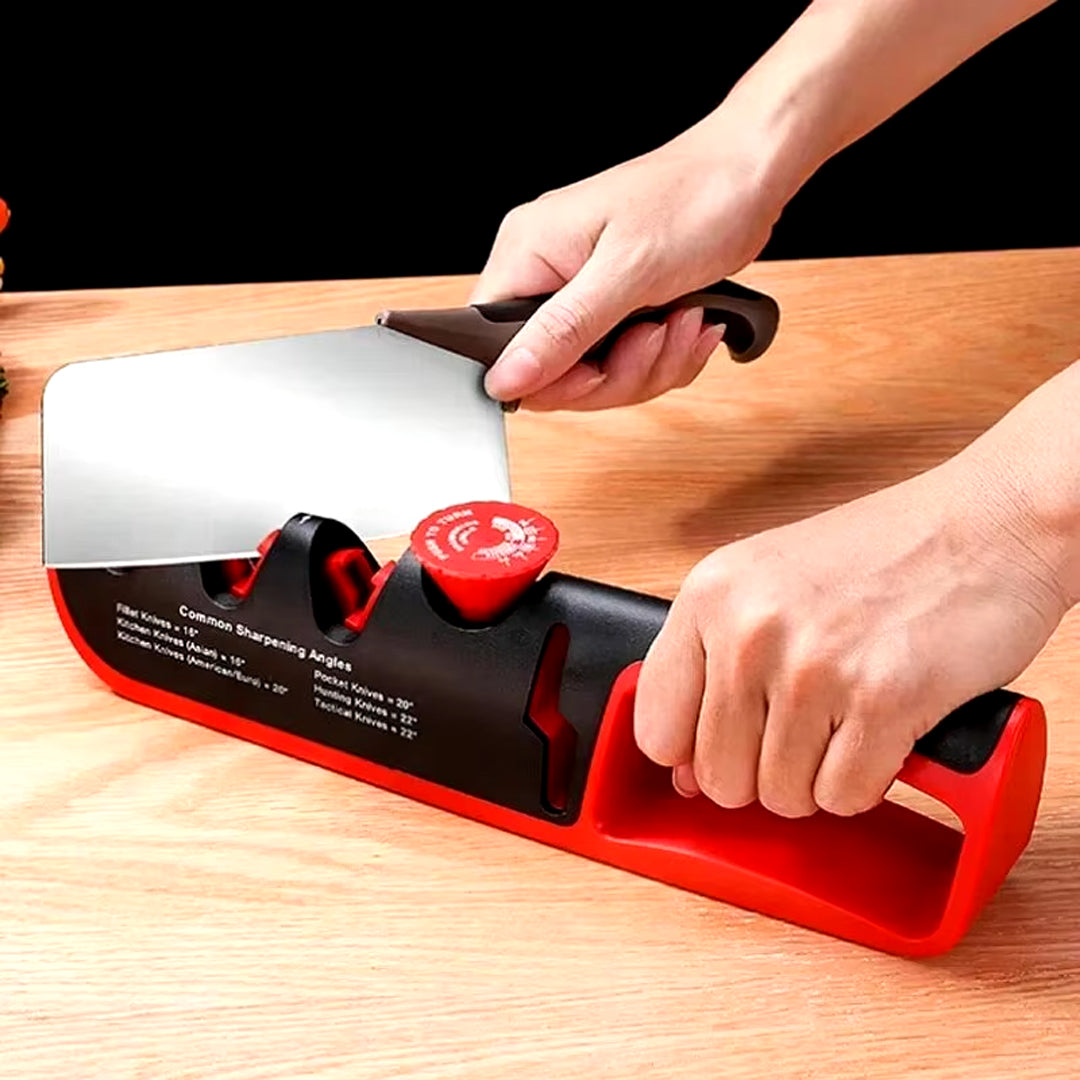 Adjustable Angle 4-Stage Knife Sharpener