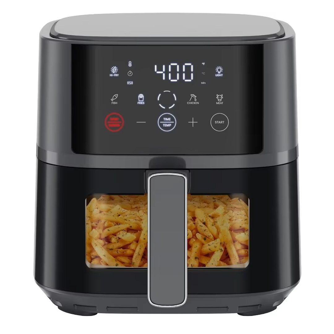 8 Qt Air Fryer with Probe & 8 Presets