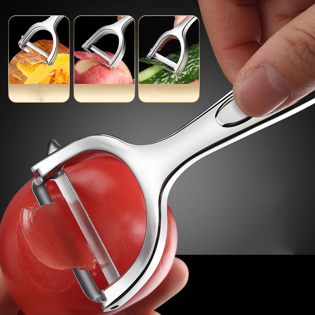 Steel Alloy Smart Peeler - Efficient & Durable