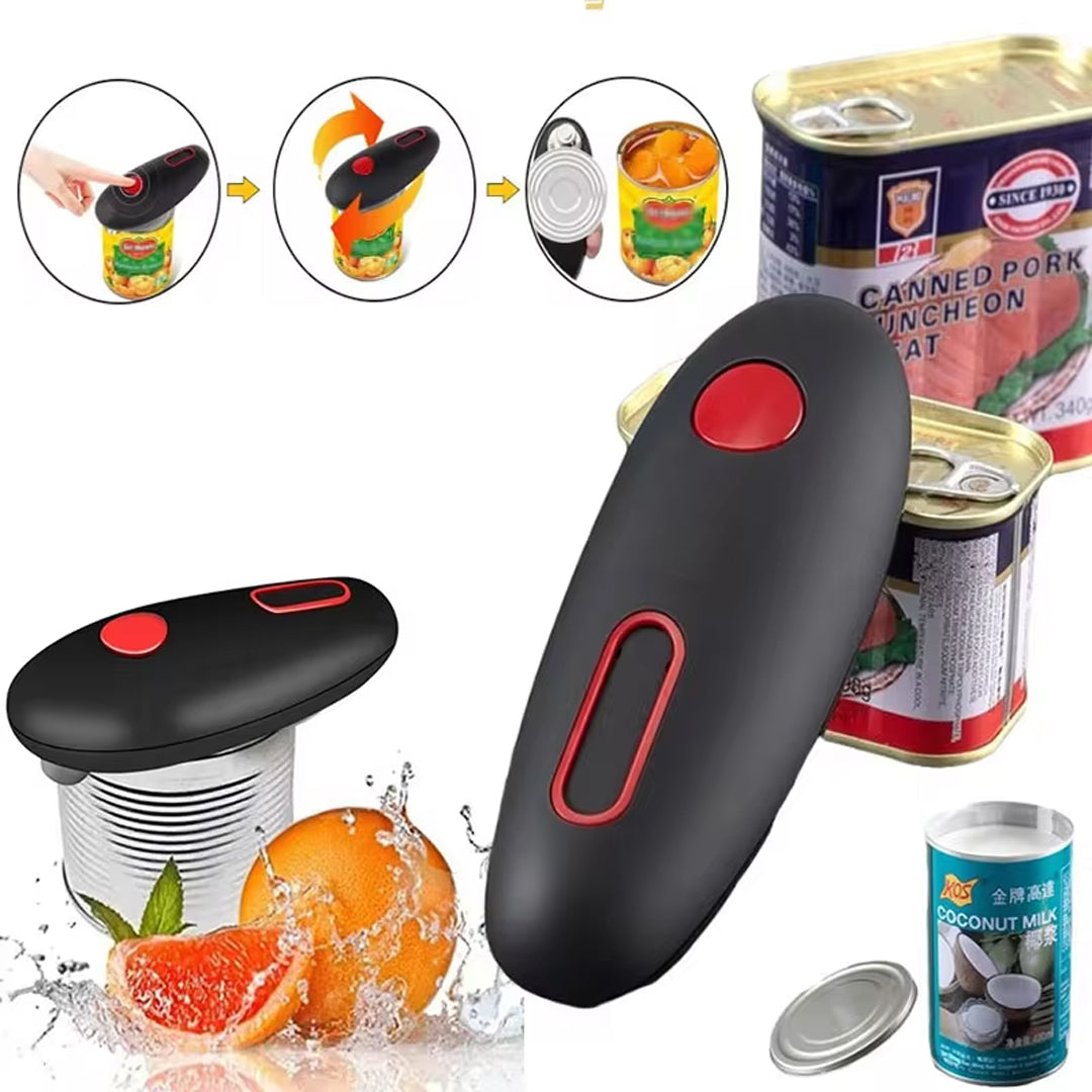 Electric Can Opener Handheld Automatic with Smooth Edge High Power Kitchen Tool