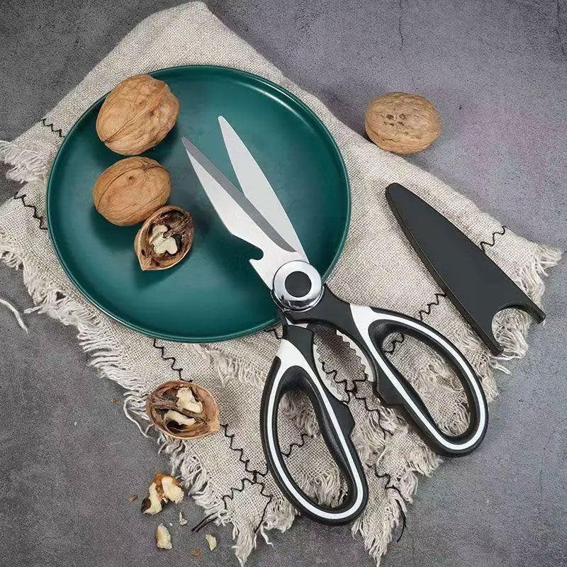 Stainless Steel Kitchen Scissors - Essential Household Tool