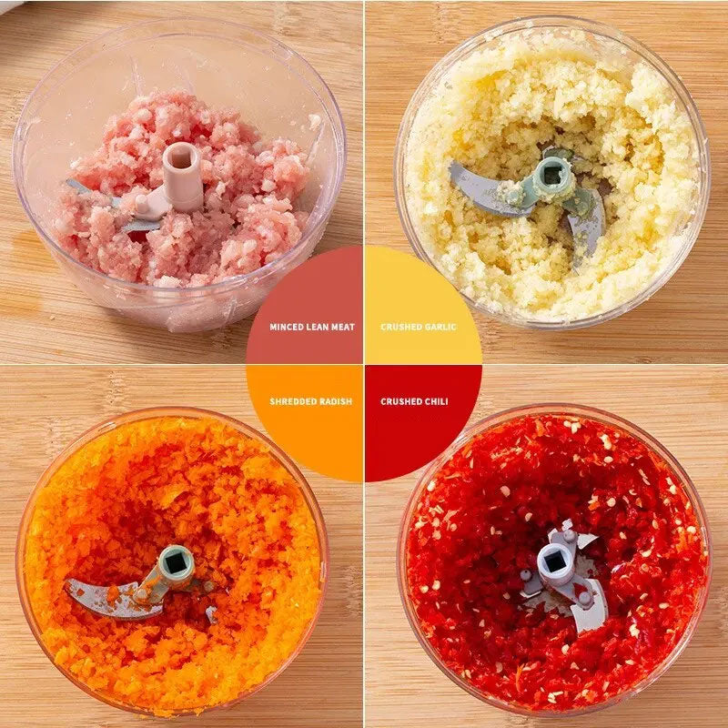 Multifunctional Manual Meat Grinder & Vegetable Chopper