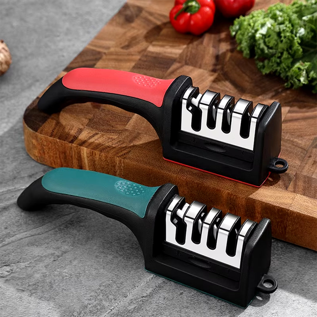 Tungsten Steel 4-Stage Knife Sharpener