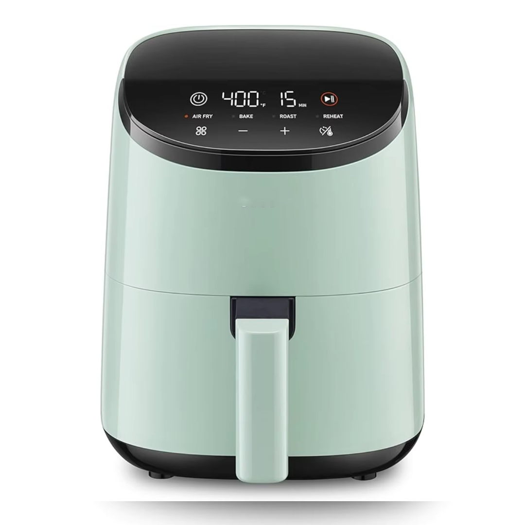 Mini 2.1 Qt 4-in-1 Air Fryer with Recipes