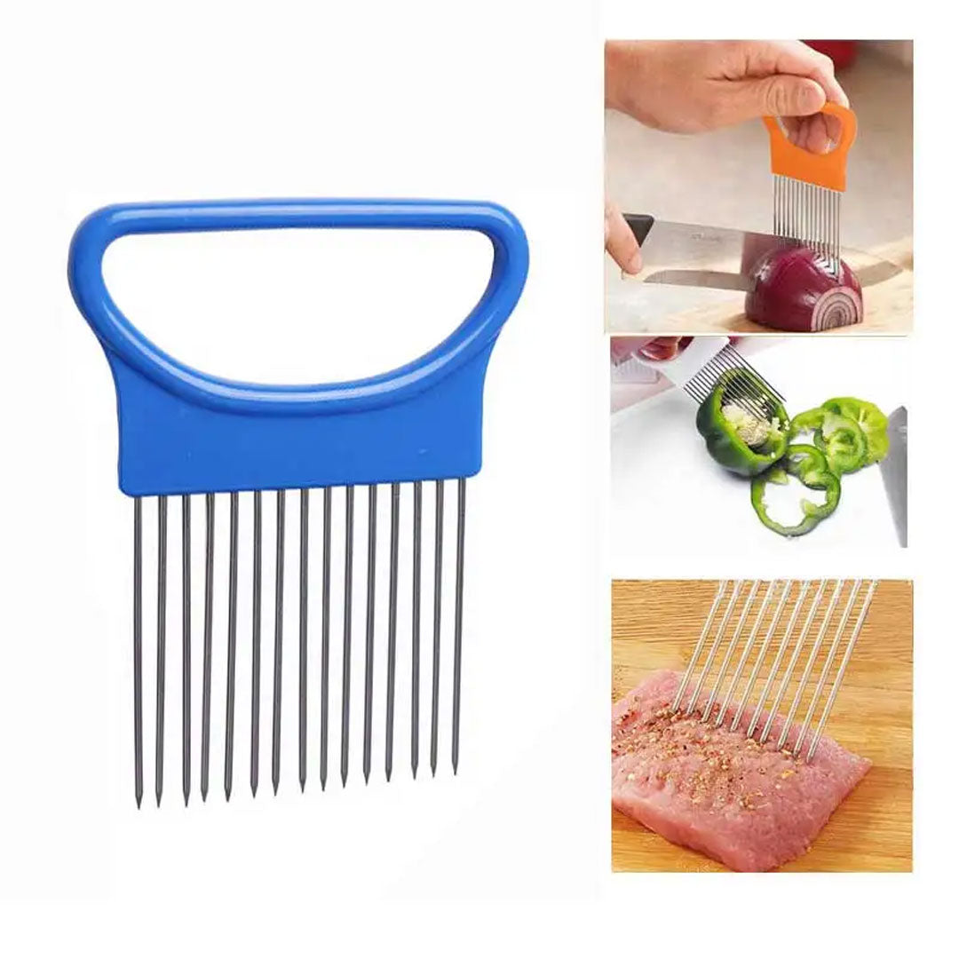 Stainless Steel Vegetable & Fruit Slicer with Meat Needle