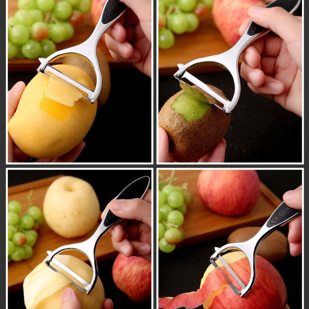 Stainless Steel Solid Grip Vegetable Peeler