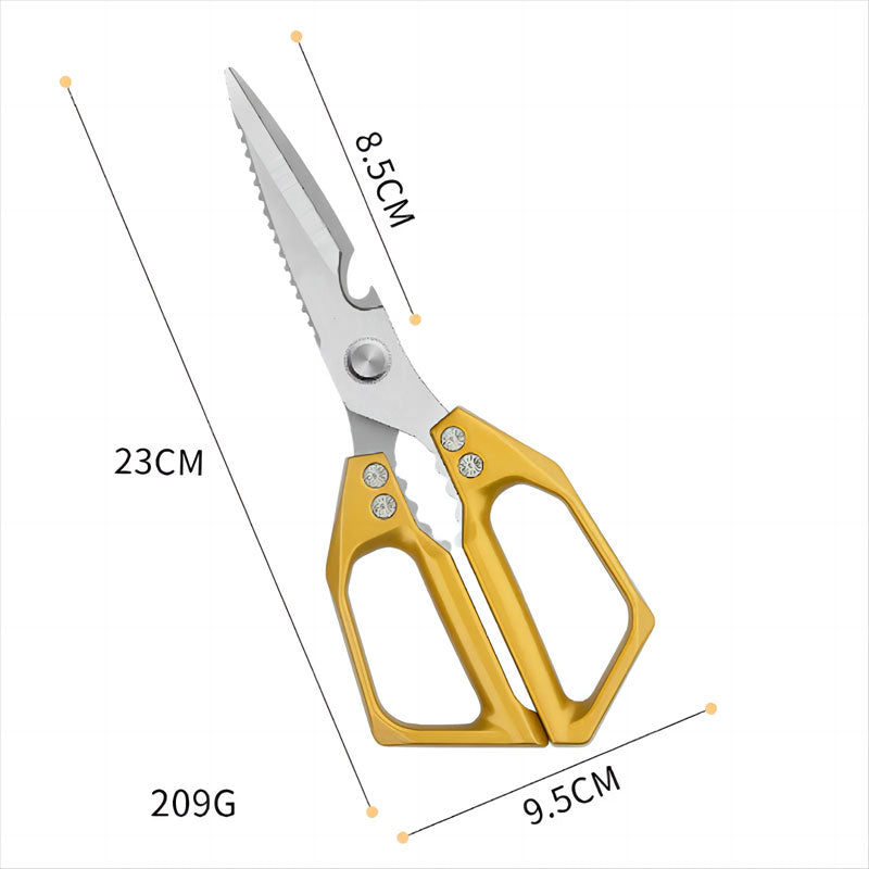 Multi-Functional Stainless Steel Kitchen Shears - Special Design