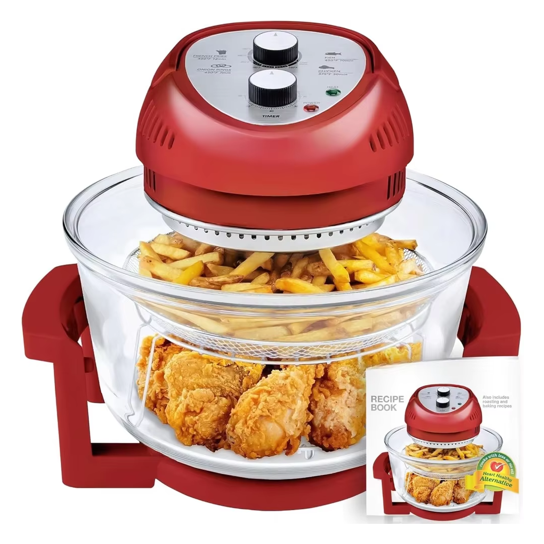 16-Quart Oil-Less Air Fryer with Timer