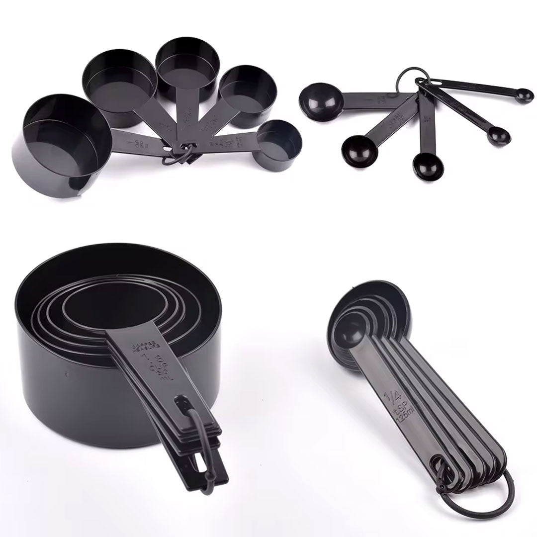 10pcs Measuring Spoons and Cups Set for Baking