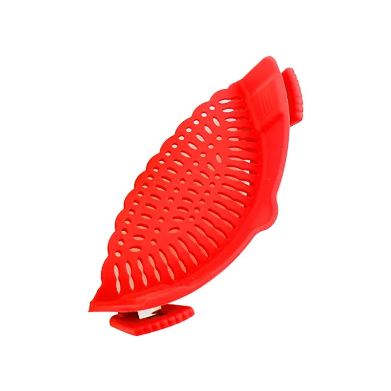 Smart Silicone Vegetable & Fruit Strainer Clip