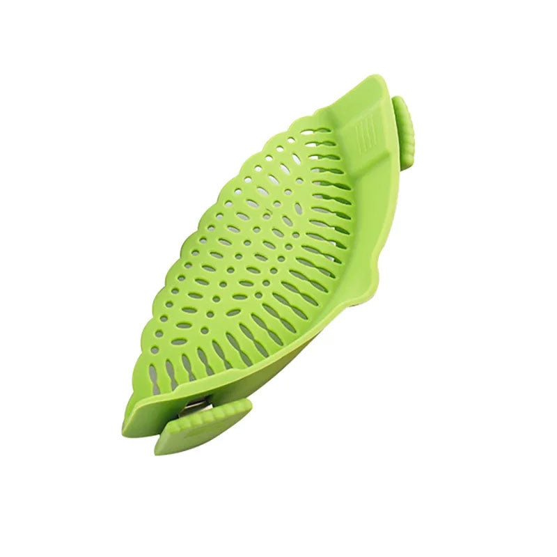 Smart Silicone Vegetable & Fruit Strainer Clip