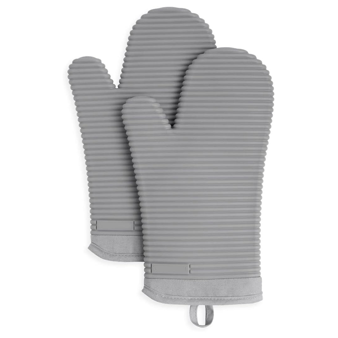 Ribbed Silicone Smart Kitchen Glove - Heat Resistant & Non-Slip