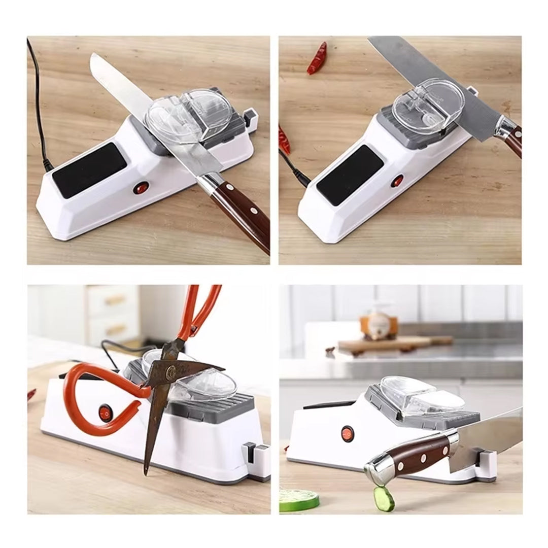 Electric Knife Sharpener with Grinder