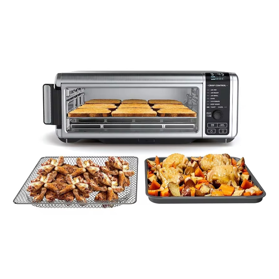 ST100 Foodi 2-in-1 Flip Toaster and Snack Maker Compact 2-Slice Oven 1500 Watts