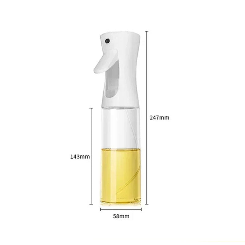 Press-Type Oil Spray Bottle for Kitchen & Outdoor BBQ