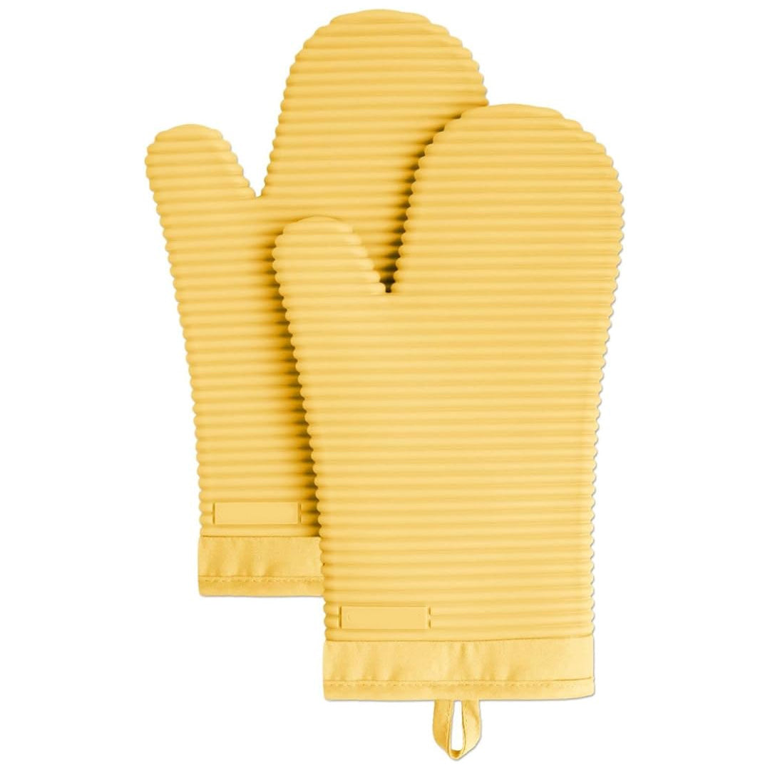 Ribbed Silicone Smart Kitchen Glove - Heat Resistant & Non-Slip