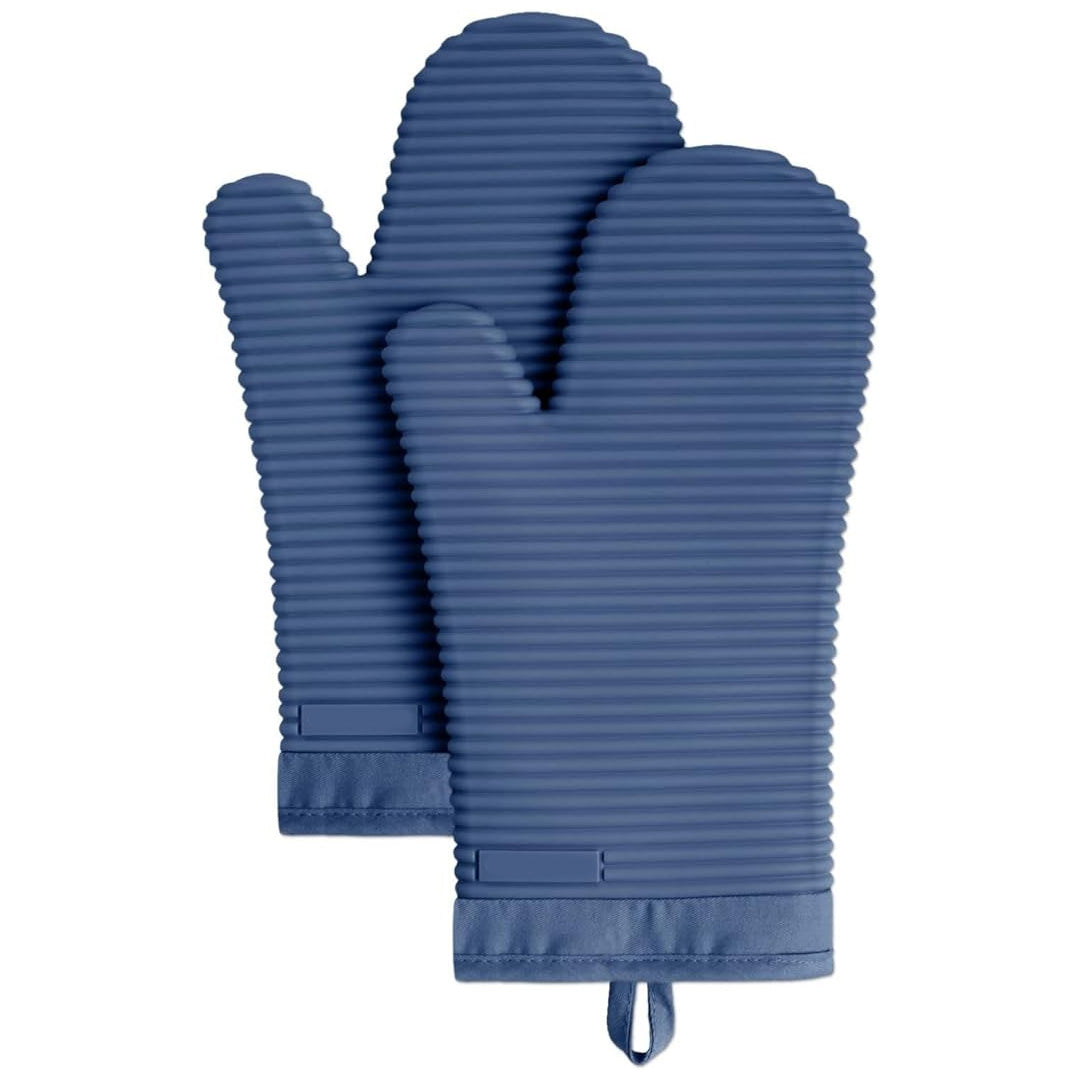 Ribbed Silicone Smart Kitchen Glove - Heat Resistant & Non-Slip